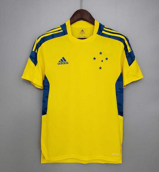 2021/22 Cruzeiro Yellow Training Shirt